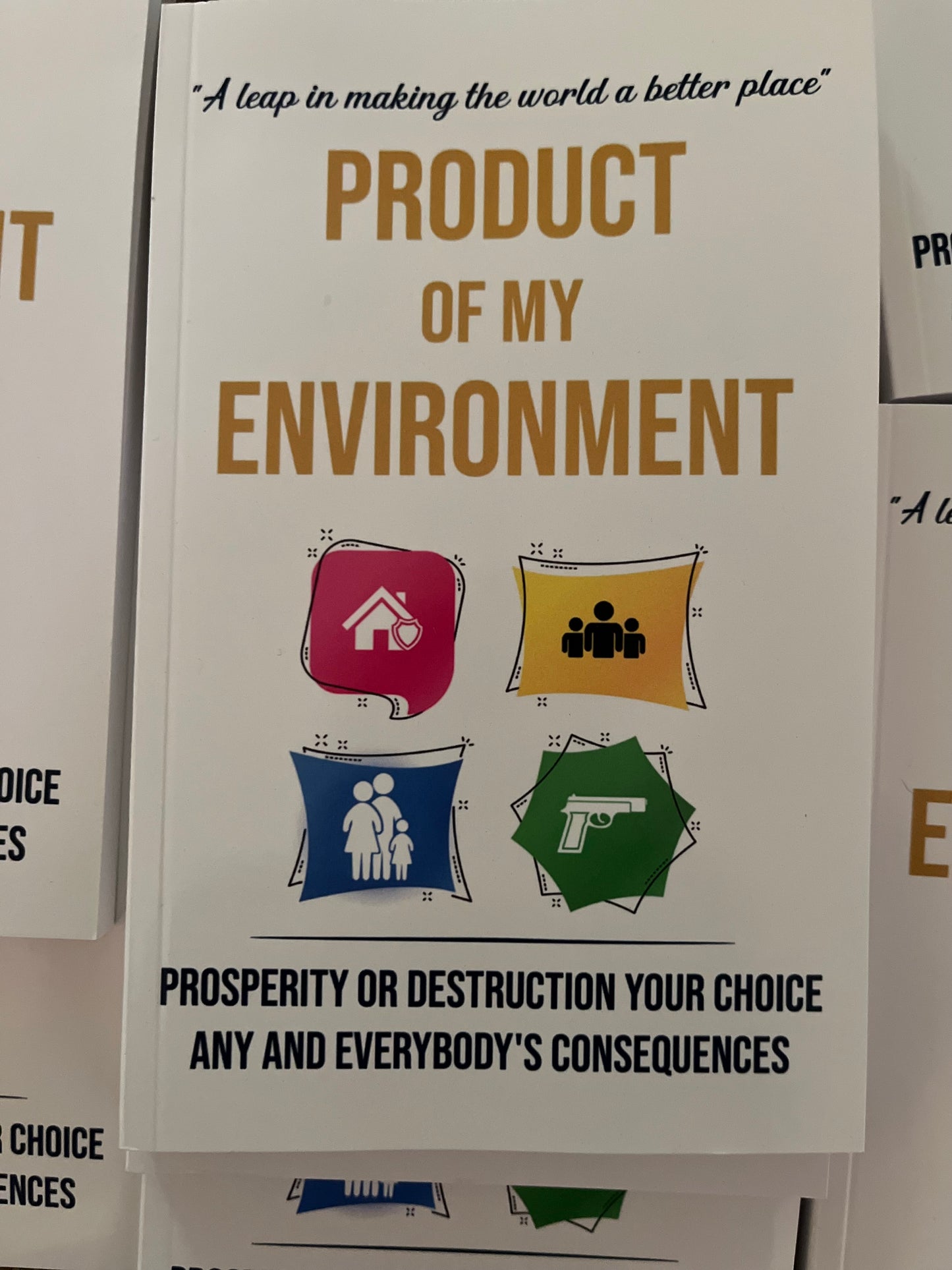 PRODUCT OF MY ENVIRONMENT (SOFT COVER)