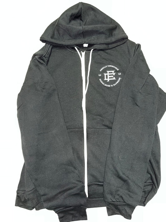 FC Embroidered zip hooded